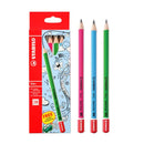 Stabilo 364/2B-6 Trio Jumbo Triangular 2B Pencil, Pack of 6