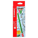 Stabilo 364/2B-6 Trio Jumbo Triangular 2B Pencil, Pack of 6