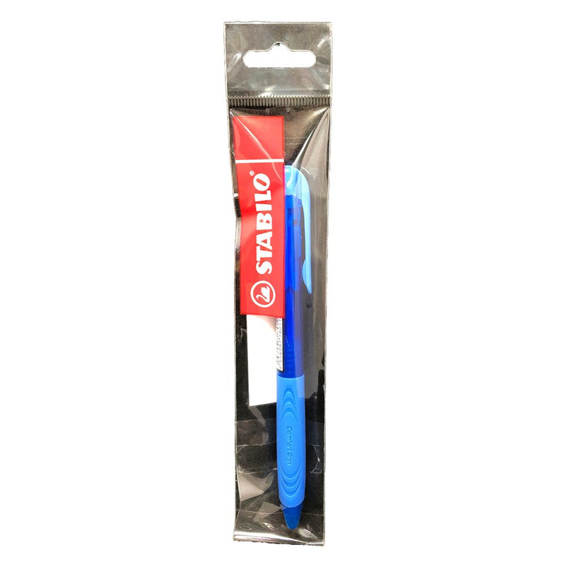 Stabilo Exam Grade Ball Pen 0.7mm Retractable Blue