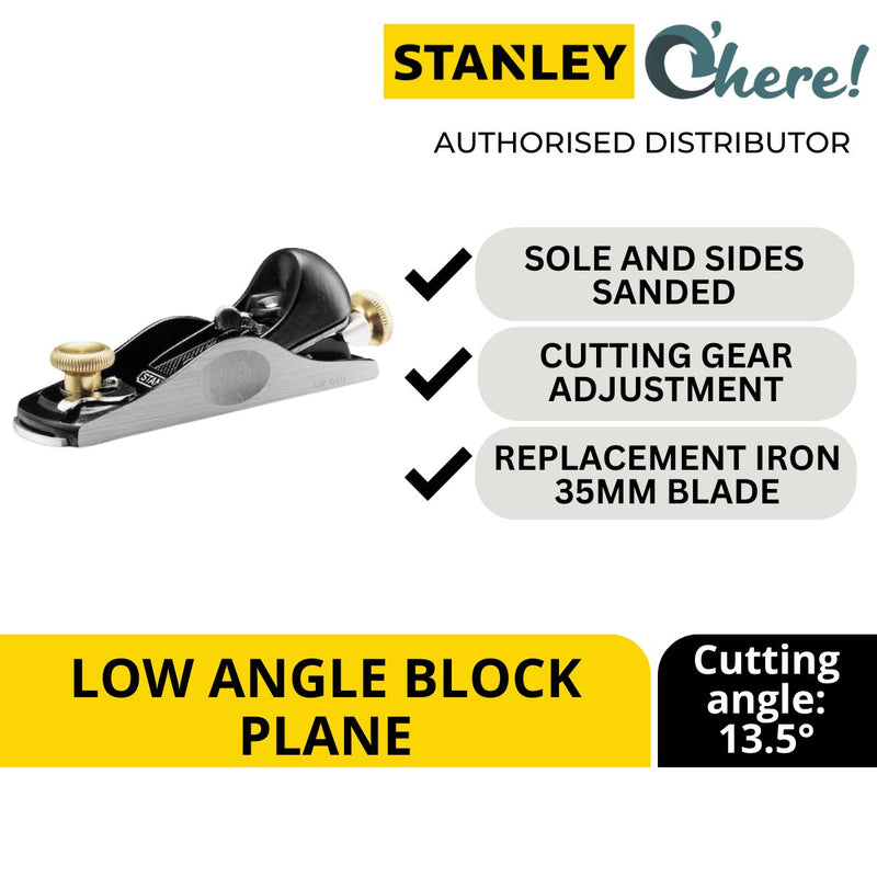 Stanley 1-12-060 Fully Adjustable Block Plane 60-1/2 in