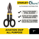 Stanley Aviation All Purpose Snip 7 inches