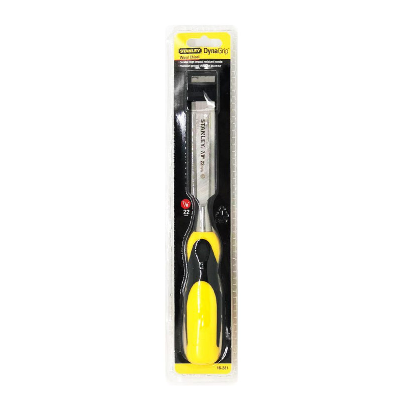 Stanley Dynagrip Wood Chisel Size in 6mm,10mm,12mm,16mm,18mm,22mm,25mm,32mm,38mm