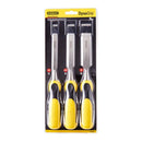 Stanley 16-285 Dynagrip Wood Chisel 3pcs Set, 1/2"-3/4"-1"