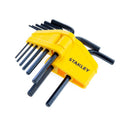 Stanley 69-251 8Pcs Hex Key Set Short Arm Metric, 1.5-6mm