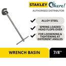 Stanley 11" Wrench Basin Capacity 22mm