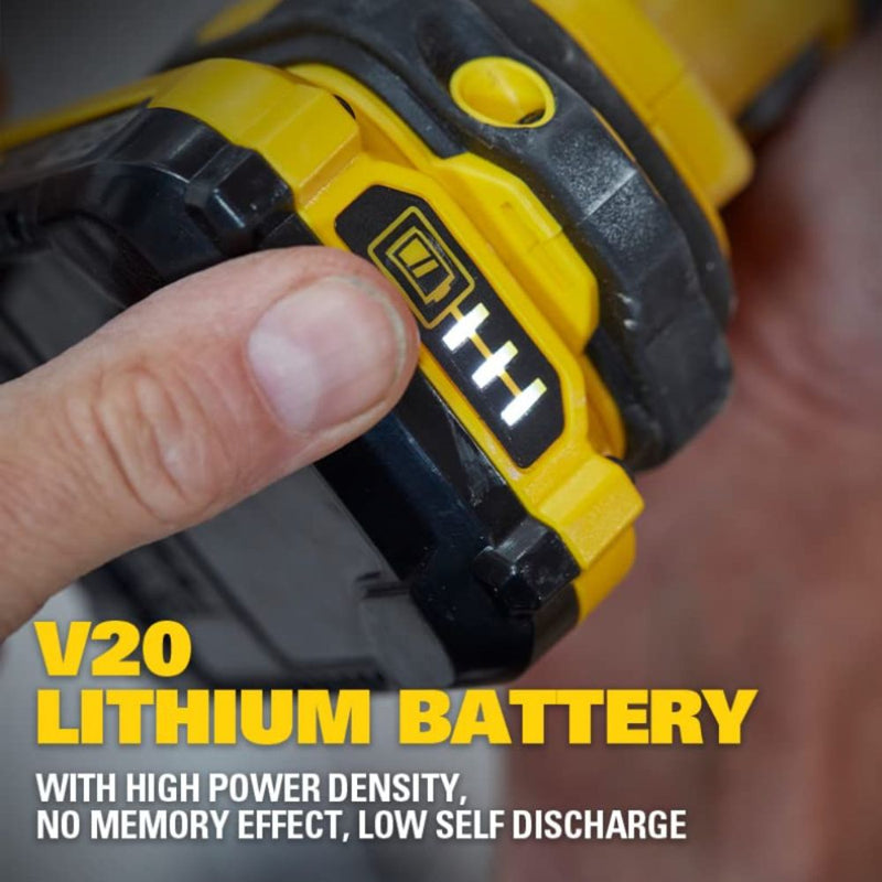 Stanley 1/4 Inch 6.35mm 20V Brushless Cordless Impact Driver SBI810D2K-B1