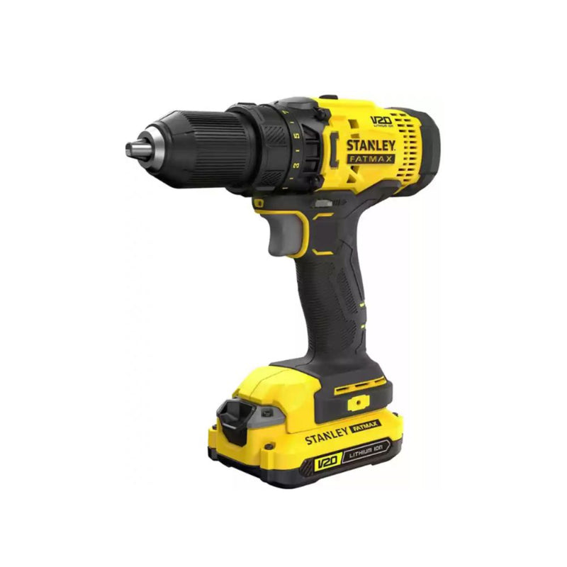 Stanley 20V Cordless Brushed Drill Driver SCD700D2K-B1