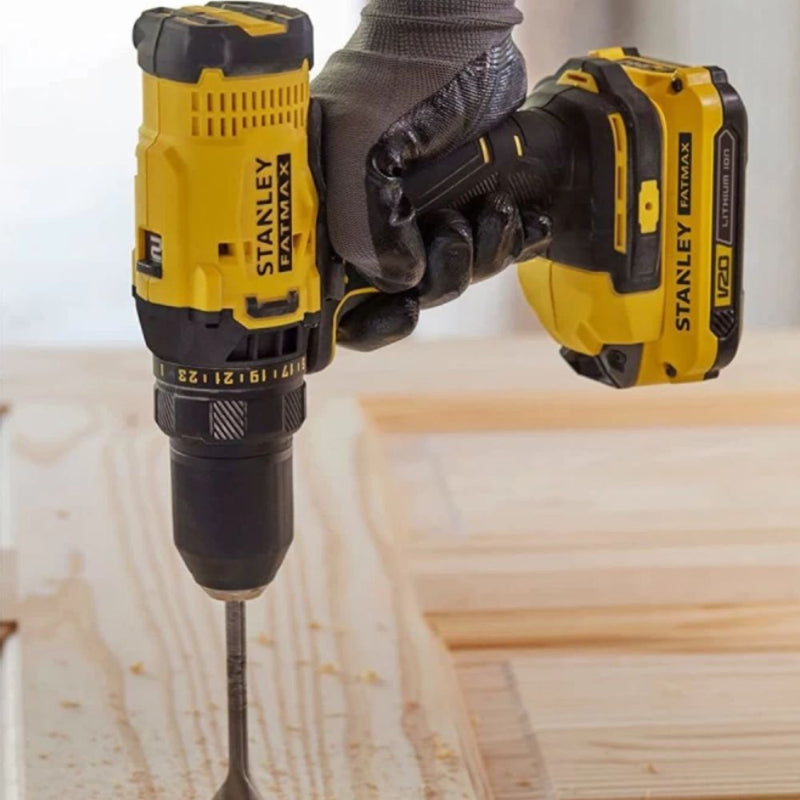 Stanley 20V Cordless Brushed Drill Driver SCD700D2K-B1