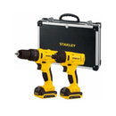 Stanley 12V Hammer Drill & Impact Drill Combo Kit SCHI121S2FK-B1