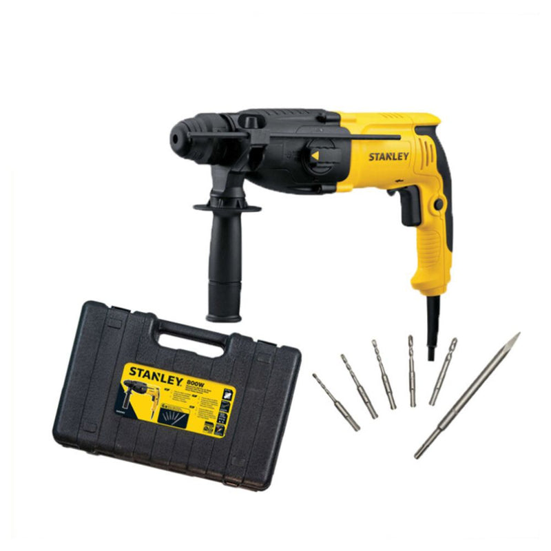 Stanley 800W 26mm 3 Mode Rotary Hammer Drill SHR263KA-XD