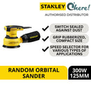 Stanley 300W 125mm Variable Speed Random Orbital Sander SS30-XD