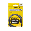 Stanley Control-Lock Tape Measure 5m/8m x 25mm