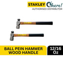 Stanley Ball Pein Hammer Wood Handle 12Oz/16Oz