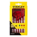 Stanley 6 Pcs Metal Precision Screwdriver Set