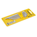 Stanley 7 Pcs Long Ball Hex Key Set 1.5,2,2.5,3,4,5 & 6MM STHT69311-8