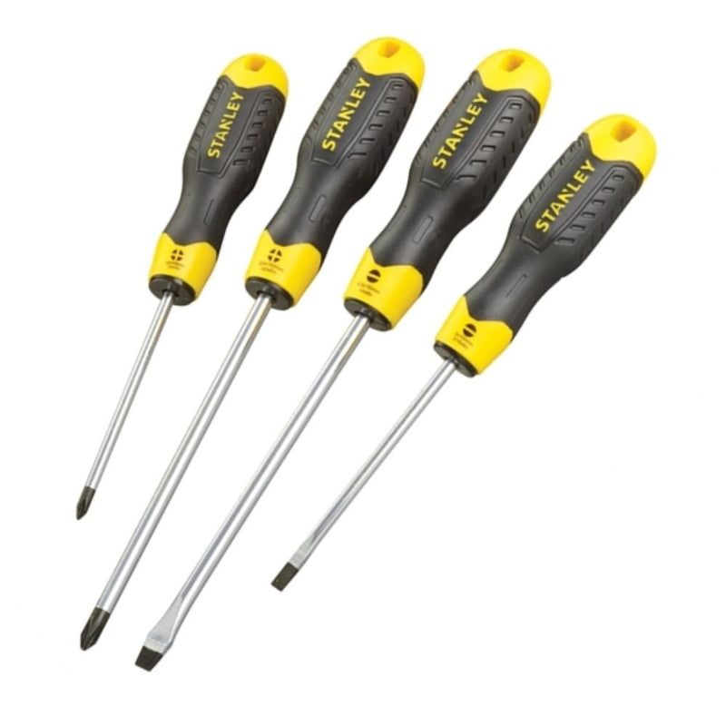 Stanley Cushion Grip Screwdriver Set of 4, STMT66671