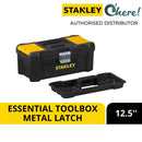 Stanley Essential Tool Box with Metal Latch 12.5"/16"/19"