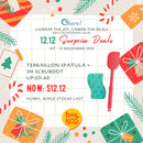 $12.12 Surprise Deals - Terraillon Spatula Access + 3M Scotchbrite Scrub Dots Heavy Duty Green 1pc/pack