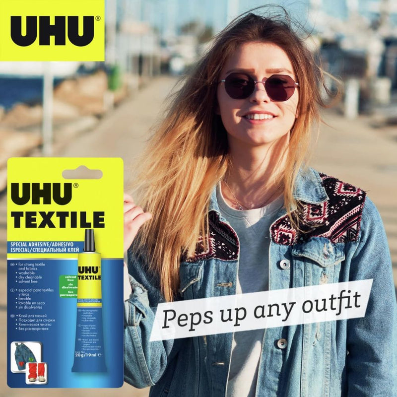 UHU Textile Adhesive, 20 g