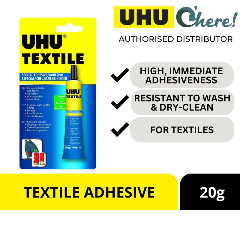 UHU Textile Adhesive, 20 g