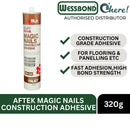 Wessbond Aftek Magic Nails Construction Adhesive 320g