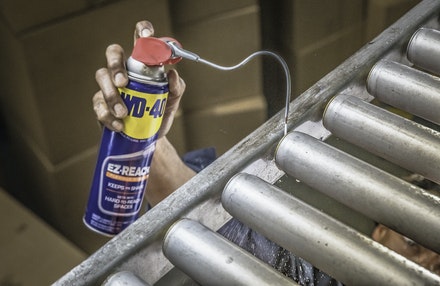 WD-40 Multi-Purpose Lubricant with EZ-Reach Flexible Straw 14.4 Oz