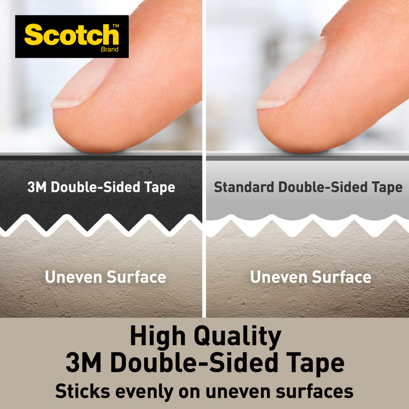 3M Scotch Indoor Double Sided Mounting Squares 25.4 mm x 25.4 mm