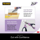3M Scotch Stainless Steel 2 in 1 Unboxing Scissors 7" Scissors/ Boxcutter/ Parcel
