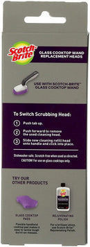 3M Scotchbrite Glass Cooktop Wand Replacement Heads