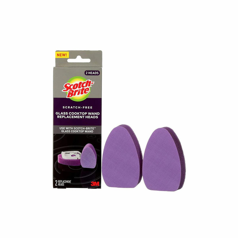 3M Scotchbrite Glass Cooktop Wand Replacement Heads