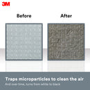 3M Filtrete Dust Pollen + Odour Aircon Filter Silver 22 X 34 cm