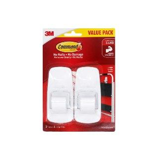 3M Command Jumbo Hooks Value Pack