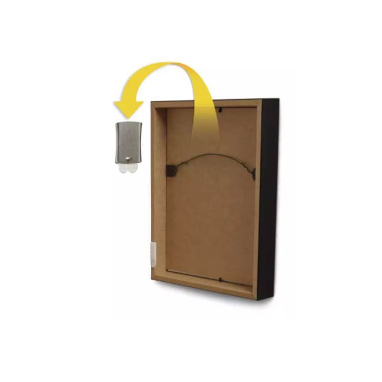 3M Command Sticky Nail Wire-Back Hanger 3.6 Kg 1 Hanger/4 Large Strips/2 Sets Mini Strips