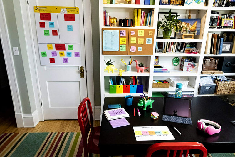 3M Post It Super Sticky Dry Erase Surface, White, 17.7cm X 28.8cm, Whiteboard/ Small whiteboard/ Mini whiteboard