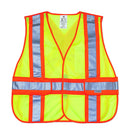 3M M Reflective Vest (Class 2) Orange Medium Scotchlite Reflective Material