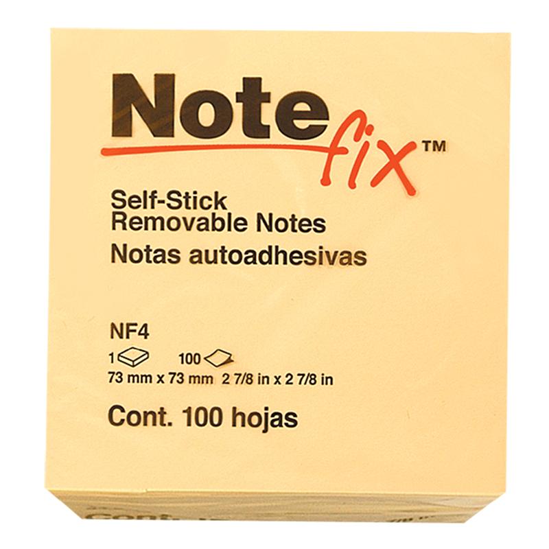 3M Post-it Note Fix 3" X 3" 100 Sheets/Pad