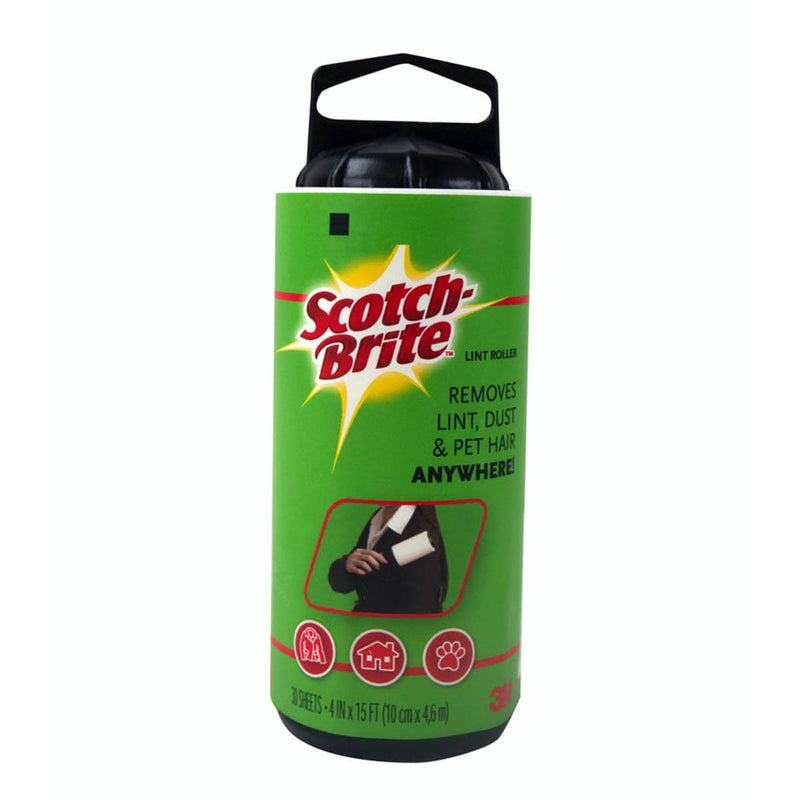 3M Scotchbrite Lint Roller Refill 30 Sheets