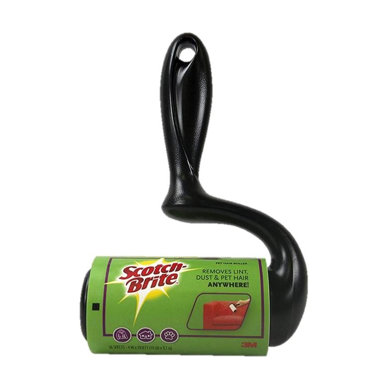 3M Scotchbrite Flat Surface Pet Hair Lint Roller 56 Sheets