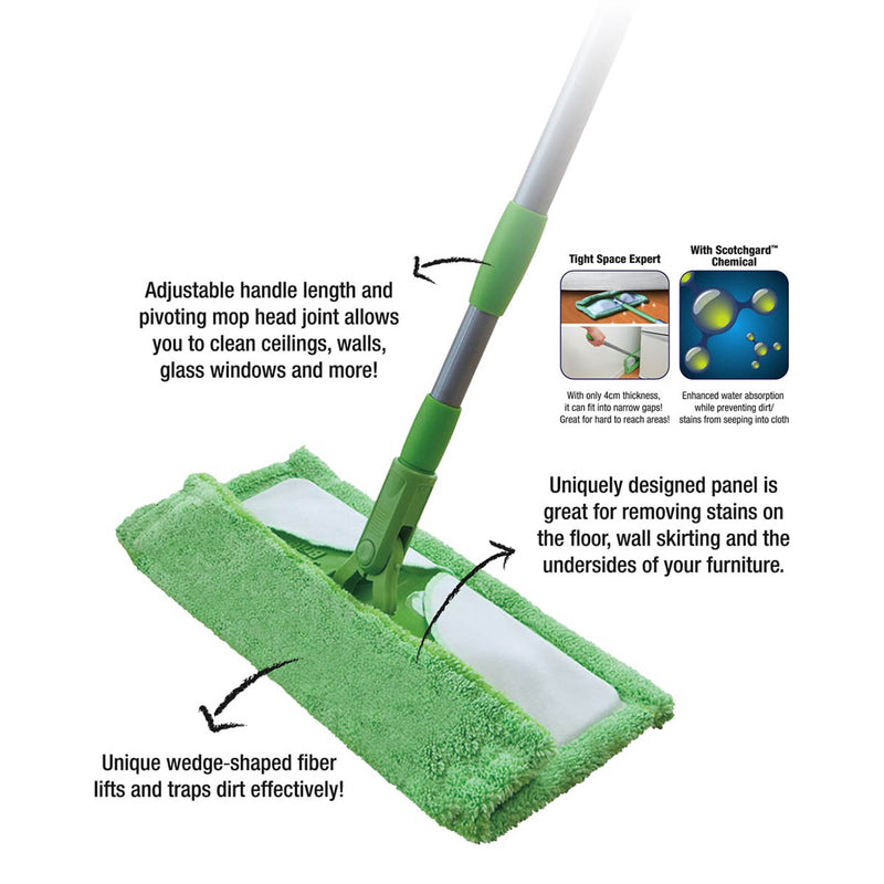 3M Scotchbrite Super Mop with Scrapper
