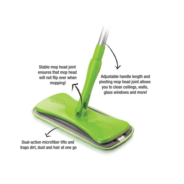 3M Scotchbrite Quick Sweeper Starter Set