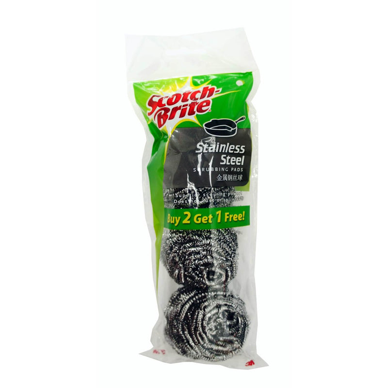 3M Scotchbrite Metallic Spiral Ball 3 Pcs