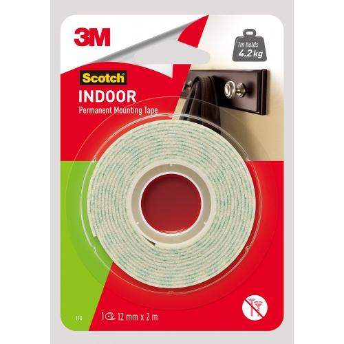 3M Scotch Mounting Tape Cat 110 12 mm X 2 Meter (7584)