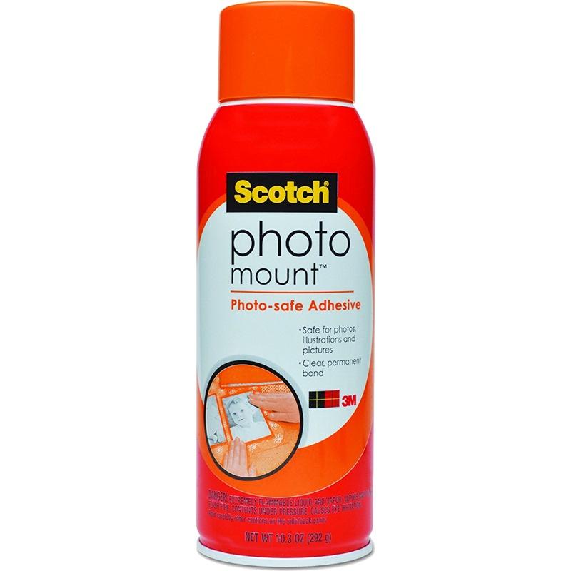 3M Scotch Photo Mount Adhesive 10.3 Oz
