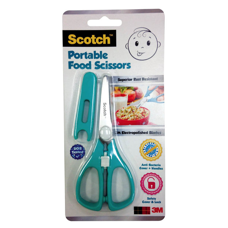 3M Scotch Portable Food Scissors Anti-bacterial