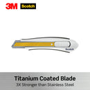 3M Scotch TI-KL Titanium Utility Cutter Knife, Large