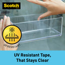 3M Scotch Clear Double Sided Mounting Tape 19 mm x 1.5 m / 19 mm x 4 m