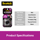 3M Scotch Auto Exterior Double-Sided Mounting Tape 12 mm x 1.5 m