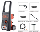 Black & Decker High Pressure Washer 1400W