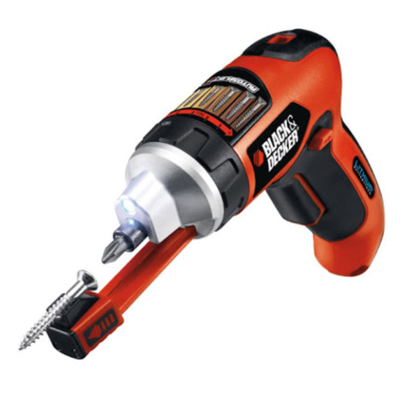 Black & Decker 3.6V Li-On Screwdriver W Retractable Holder