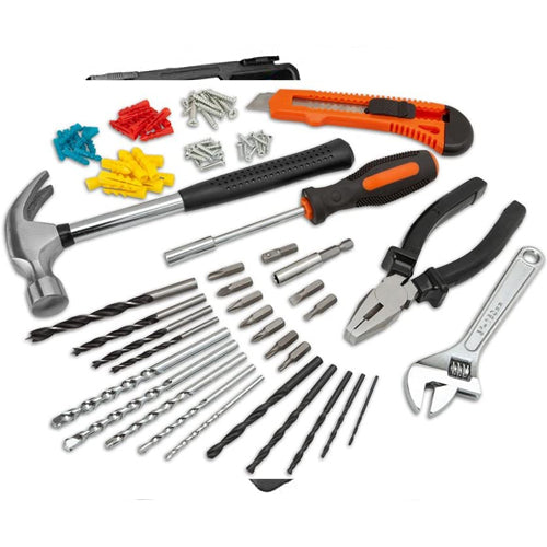 Black & Decker 550W 13 mm Hammer Drill with Kitbox/100 Accessories